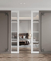 Пенал PENALBOX Double Lux/Plaster ширина 700+700 мм