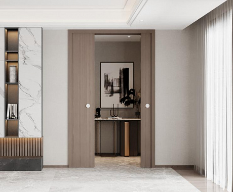 Пенал PENALBOX Double Plaster ширина 600+600 мм